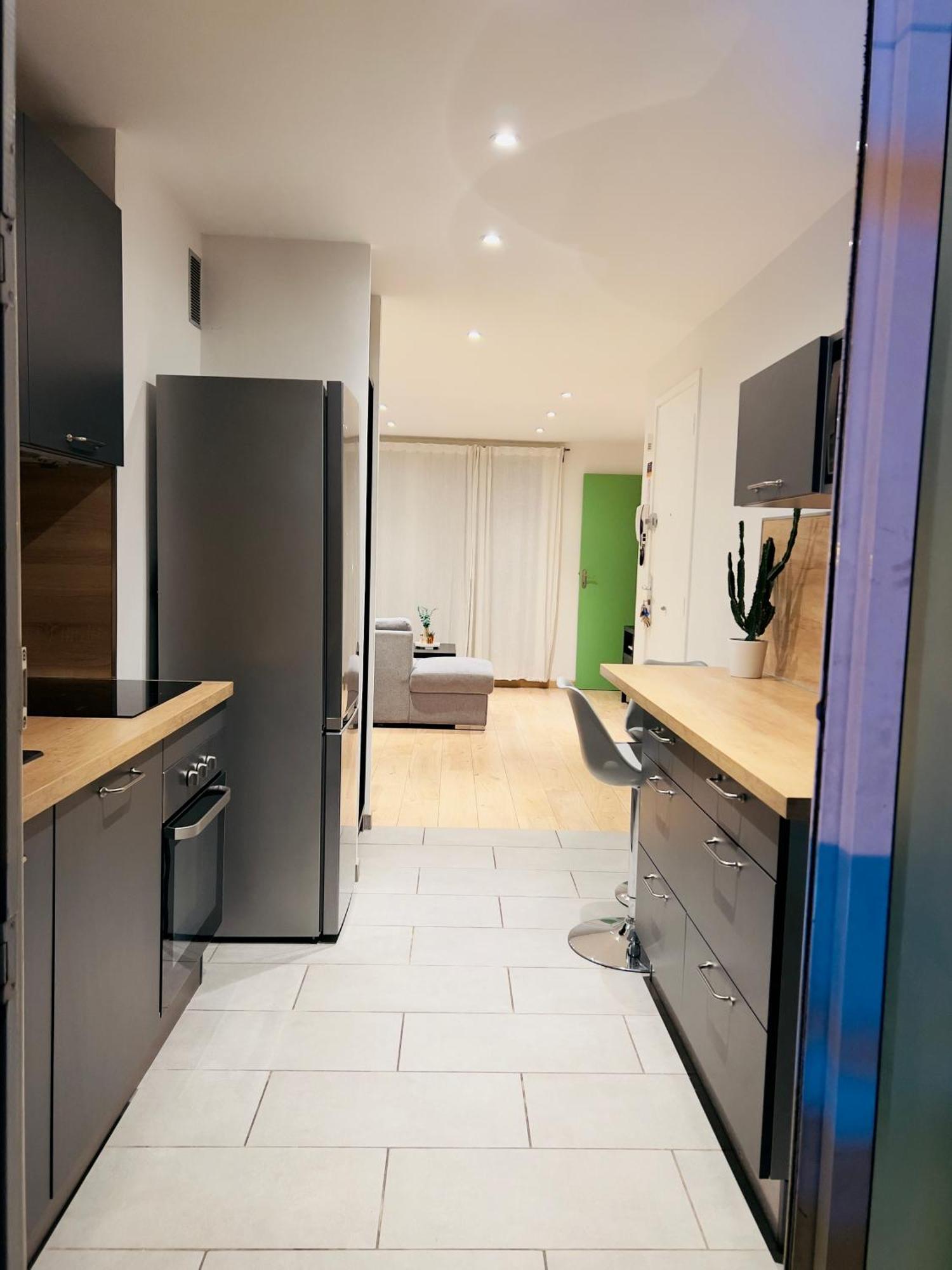 Superbe T3 Sejour Marseille Clim 2 Balcons Timone Apartment Bagian luar foto