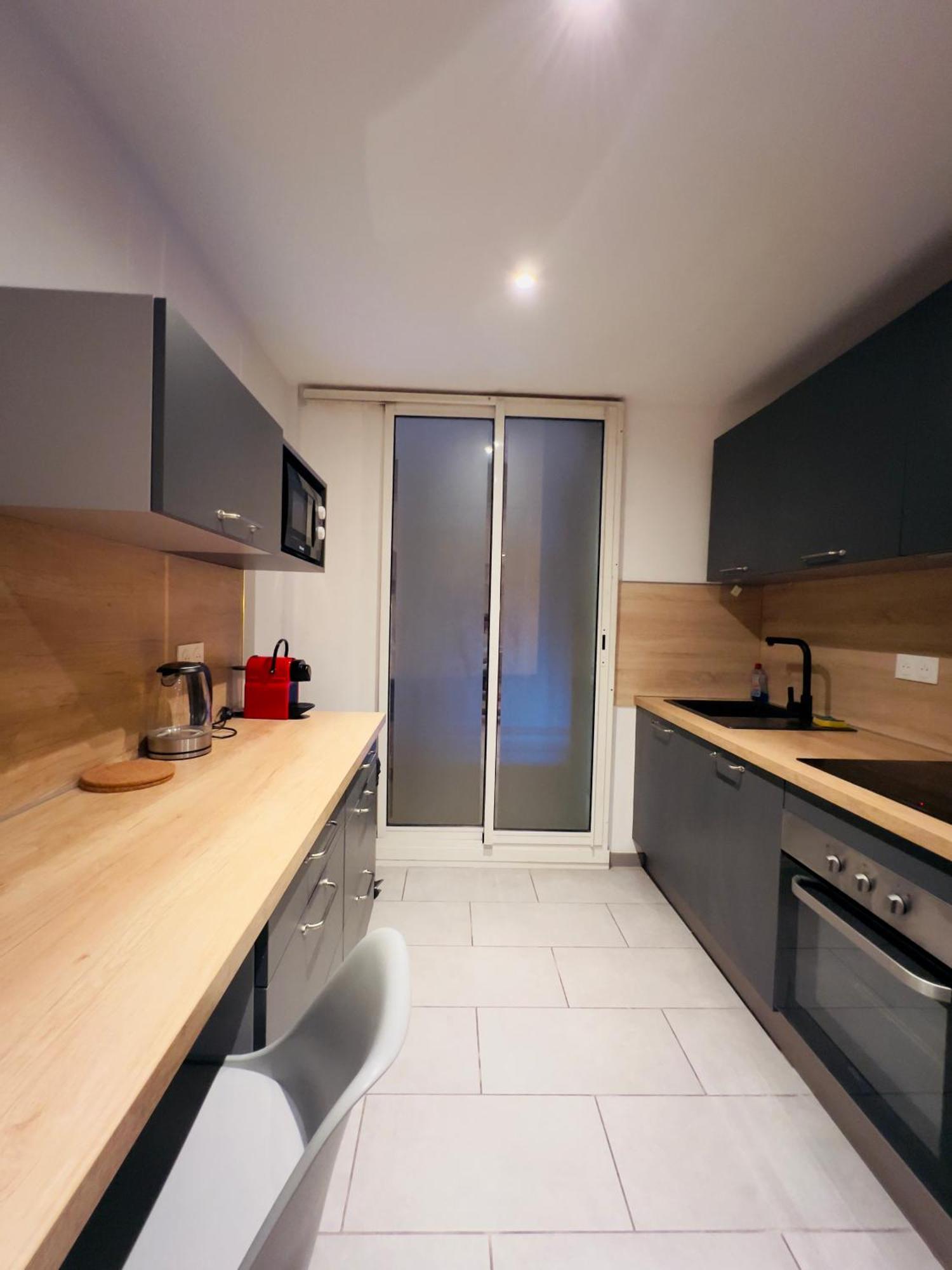 Superbe T3 Sejour Marseille Clim 2 Balcons Timone Apartment Bagian luar foto