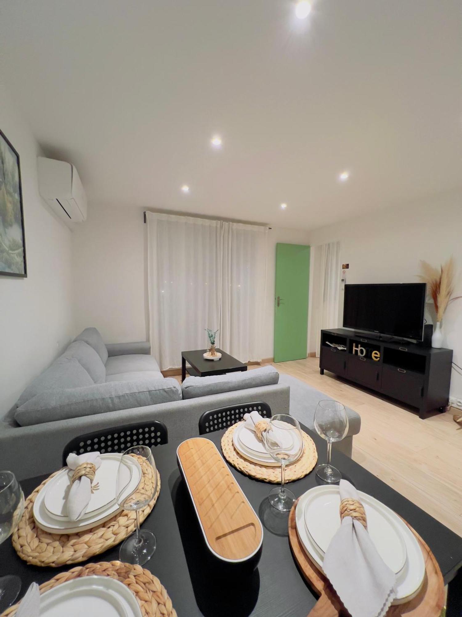 Superbe T3 Sejour Marseille Clim 2 Balcons Timone Apartment Bagian luar foto